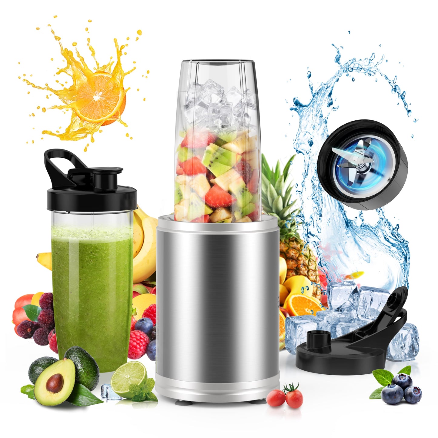 Suavo PowerBlend 1300W Portable Smoothie Station